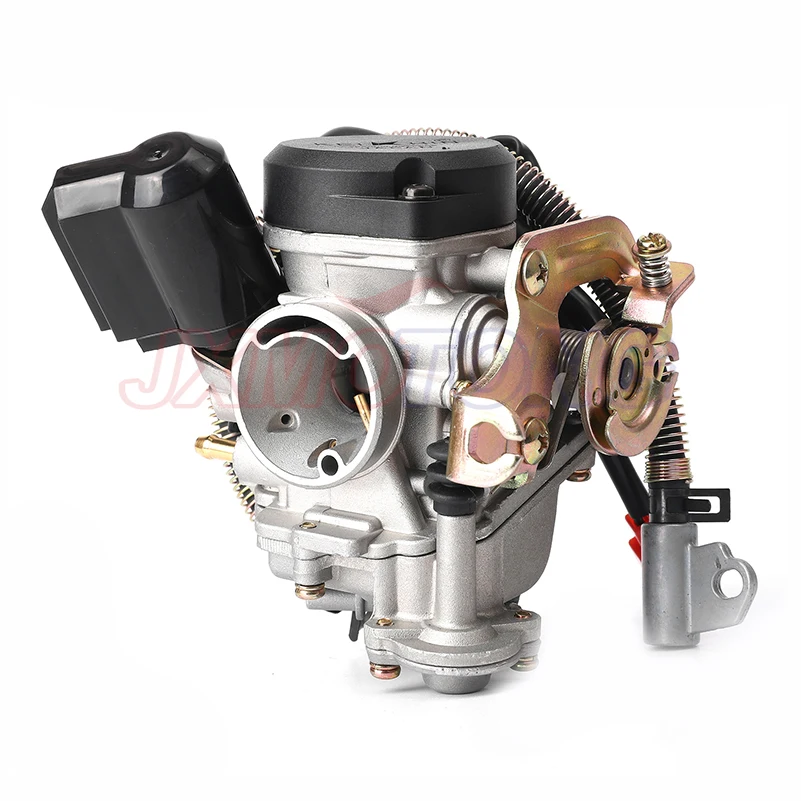 PD18J 18mm Big Bore Carb CVK Motorcycle Carburetor for Chinese GY6 50cc 60cc 80cc 100cc 139QMB 139QMA Scooter Moped ATV Go-Kart