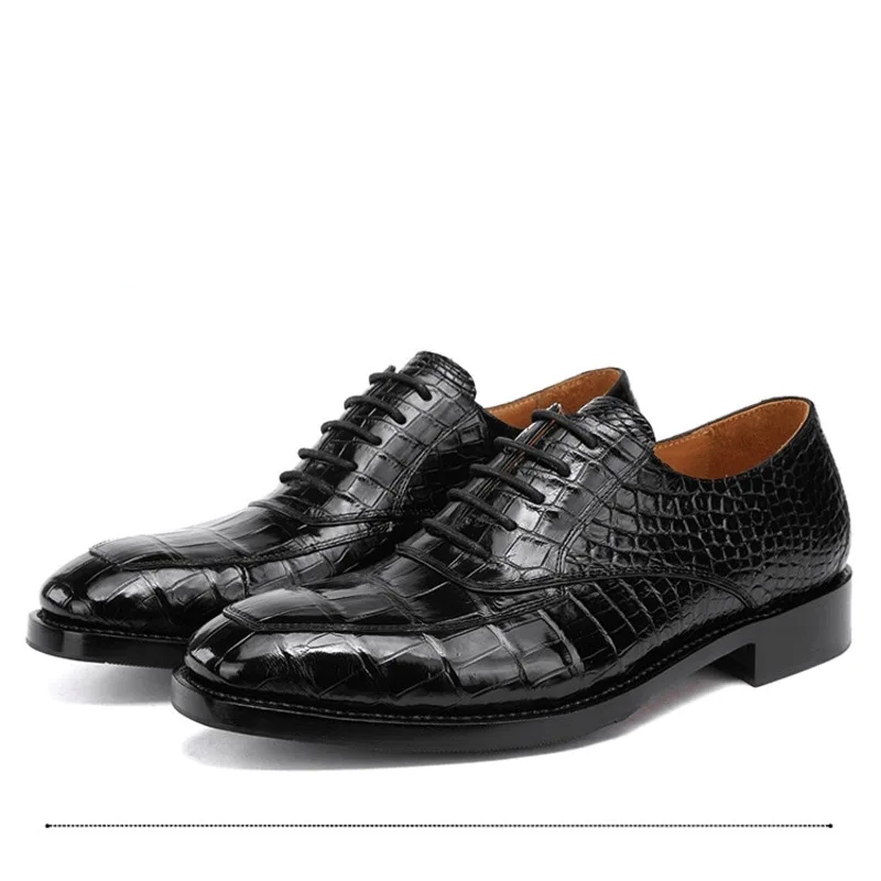 New Leather Fashion Business Casual Mens Dress Loafers Shoes Men's Formal For Designer With Luxury Brand Italiano Oxford Shoe 