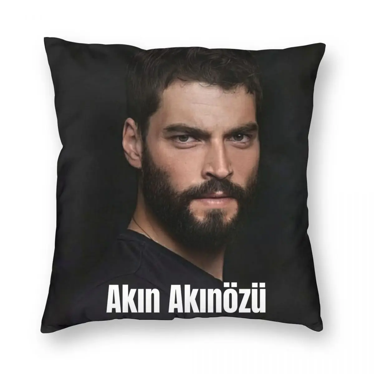 Akin Akinozu Akın Akınözü Square Pillowcase Polyester Linen Velvet Printed Zip Decor Throw Pillow Case Bed Cushion Case 18\