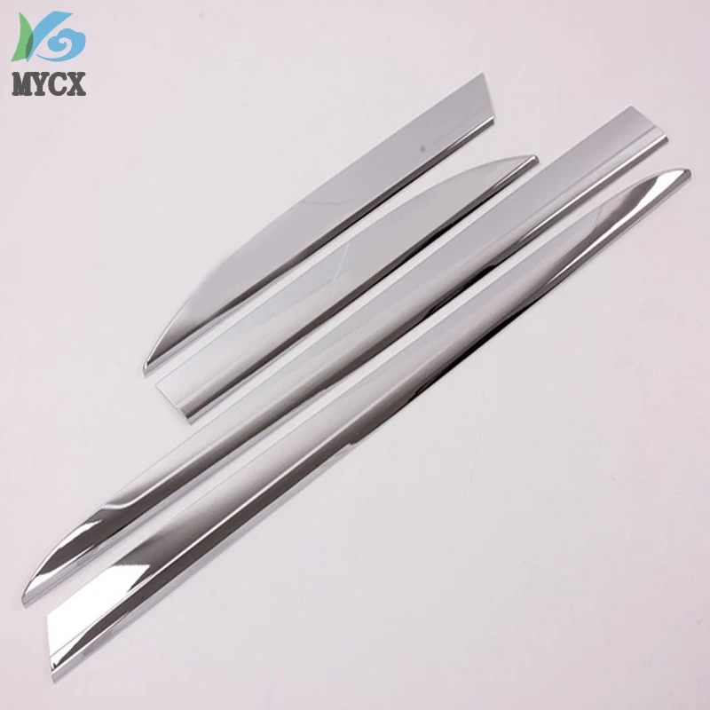 

ABS Chrome Car Side Door Molding Sill Trim Strip For Hyundai Lafesta 2018-2019 Car styling