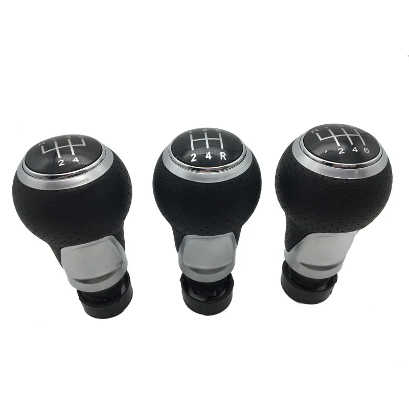 5 Gear 6 Speed Car Shift Gear Knob 12mm For Audi A3 A4 S4 B6 B7 Passat B5 3BG Passat B6 B7 CC 3C Golf 4 Mk4 Golf 5 6 Golf 7 GTI