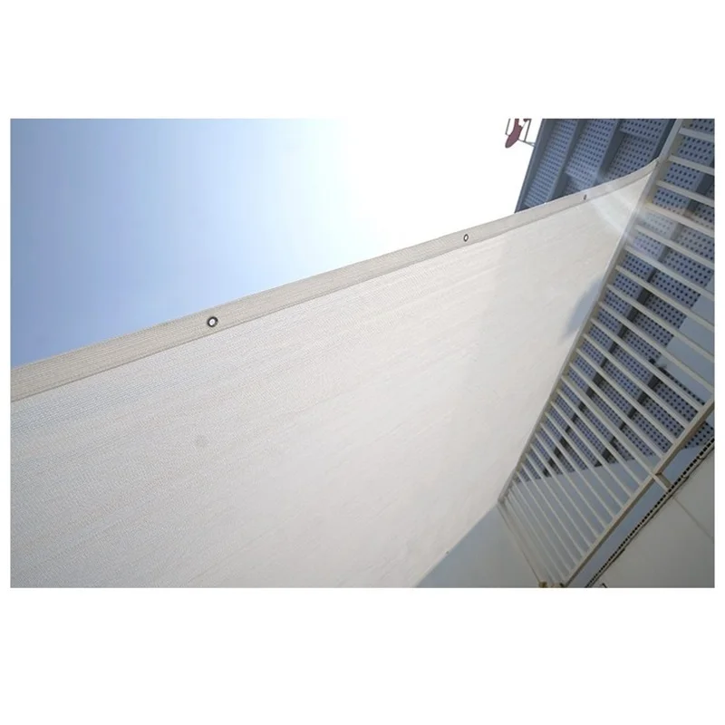 Hi-quality White HDPE Anti-UV Sun Shading Net Balcony Fence Sun-proof Garden Courtyard Sunblock Succulent Plant Sunshade Net Car