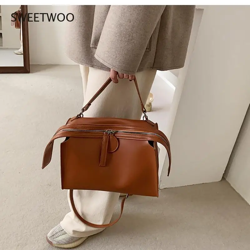 Designer Brand Women 2021 New Large Capacity High Quality PU Leather Crossbody Bag Ladies Bag Ladies Bags