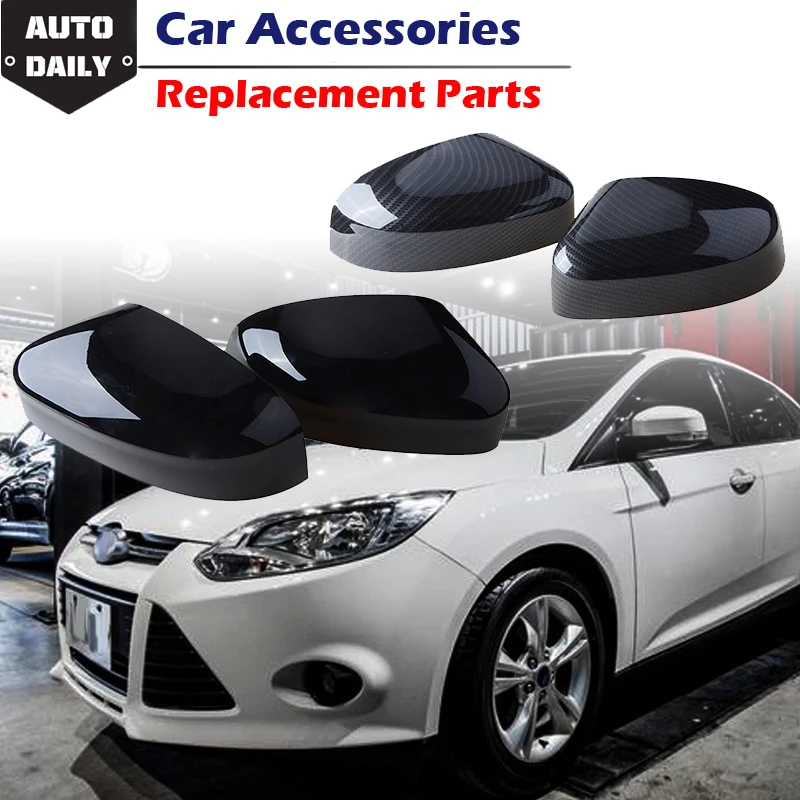 

Fit For Ford Focus MK3 2012-2018/Mondeo MK4 Facelift 2010-2014 Side Wing Rearview Mirror Cover Cap Car Accessories Modified Part