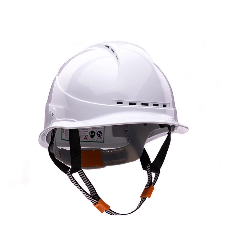 New Safety Helmet Breathable Construction Engineering Hard Hat With Reflective Tape Creative Protective Work Cap High Strength