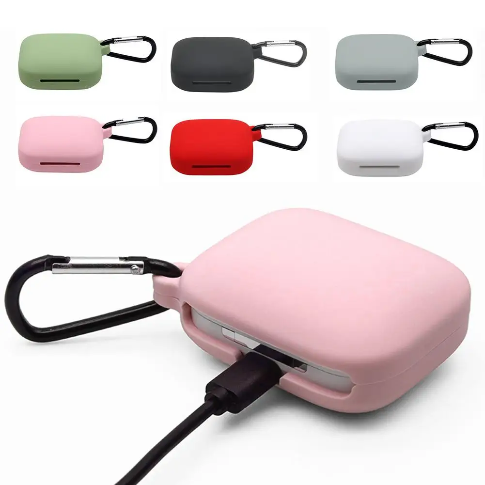 กรณีซิลิโคนสำหรับ OnePlus ชุดหูฟังป้องกันผิวสำหรับ OnePlus Buds Pro หูฟัง Anti-Lost บลูทูธที่รองรับ