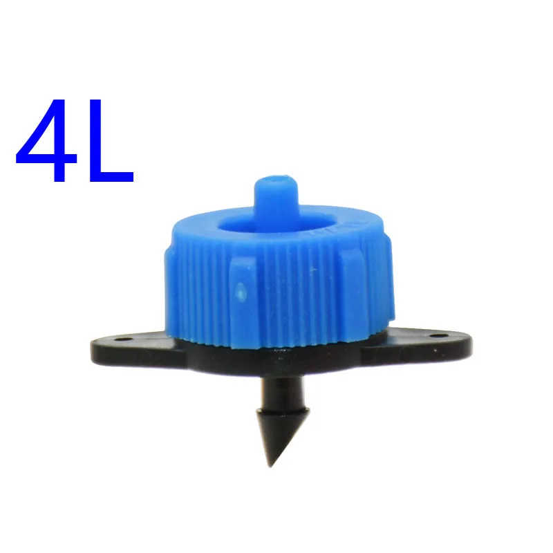 2L 4L 8L water debit Dripper 2-way 4-way Steady Flow Dripper emitter irrigation Automatic Pressure Compensation 10PCS