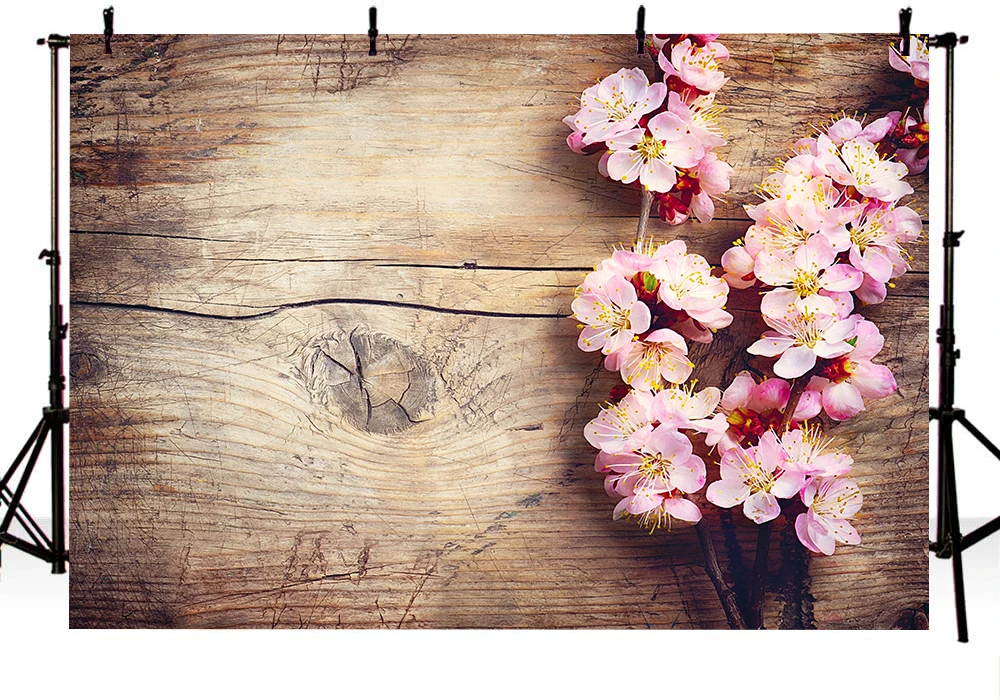 

Виниловый фон для фотосъемки с изображением деревянных досок