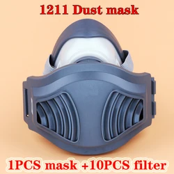 1211 Genuine respirator dust mask pollen Cement dust Outdoor work PM2.5 anti dust mask industrial safety respirator mask