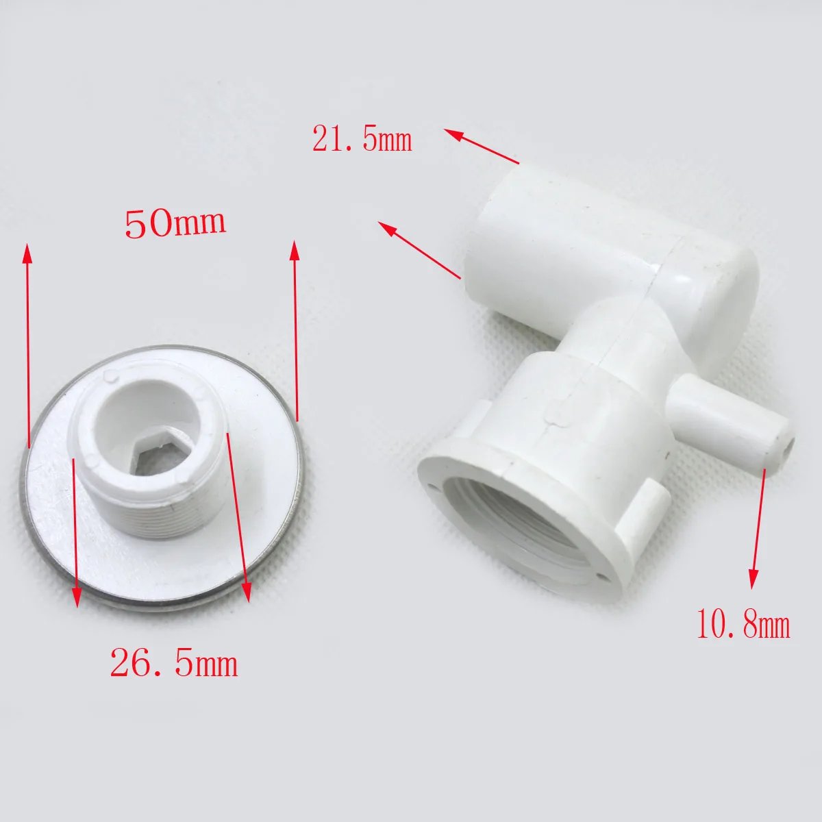 PVC massage tub nozzle Stainless steel surface spa jet,Suitable for spa bathtub,L-shaped design