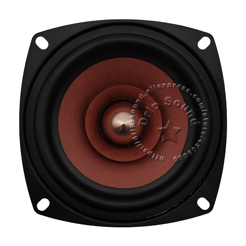 4-дюймовый 25 Вт, 4 Ом, 8 Ом, полнодиапазонный аудиодинамик NdFeB, магнитный громкоговоритель, звуковая труба DSAR-4F-25W-05B