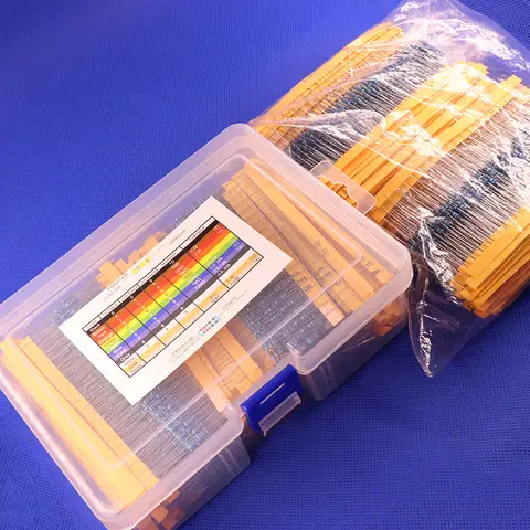 Assorted Metal Film Resistors Kit 130 Values YUNYIDA