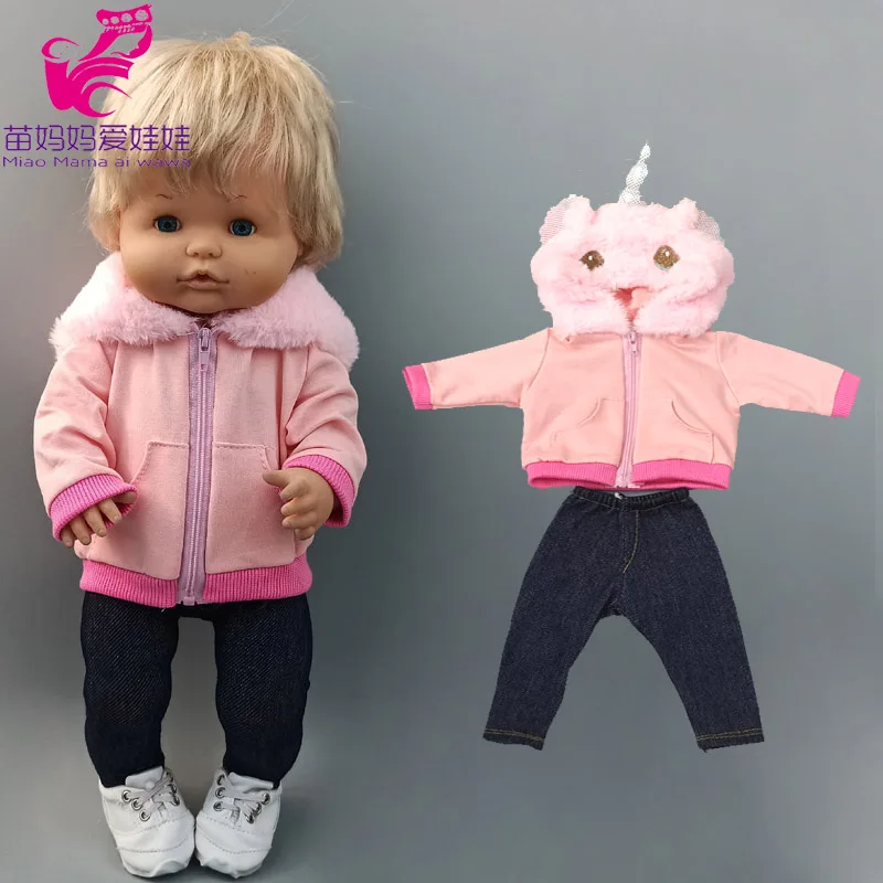 38 Cm Baby Doll Clothes  for 17 Inch Nenuco Ropa Y Su Hermanita 40cm Doll Outfit