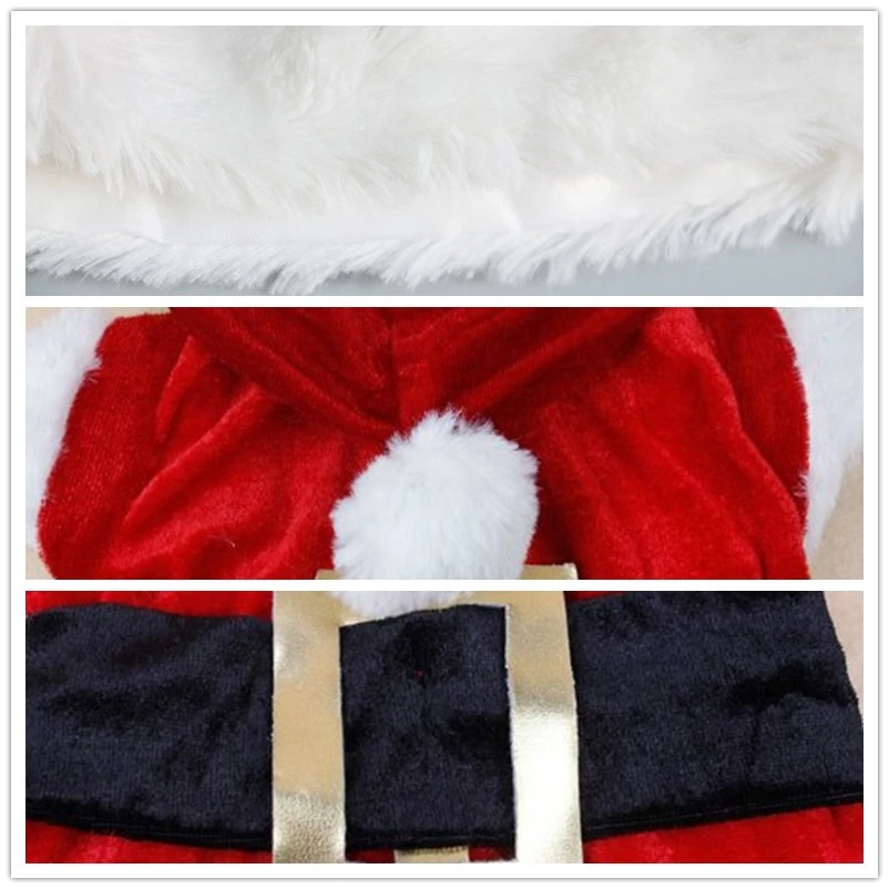 Christmas Dog Clothes for Small Dogs Santa Dog Costume Winter Pet Coats for Poodle Yorkies Chihuahua Clothes Cat Clothing