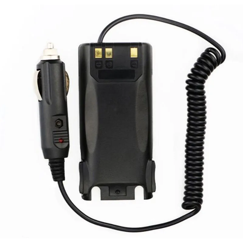 Original Baofeng UV-82 UV-82L UV-8 UV-8D UV-89 UV-82HX UV-82TP GT-5TP Two Way Radio Battery Eliminator 12V Car Charger Adaptor