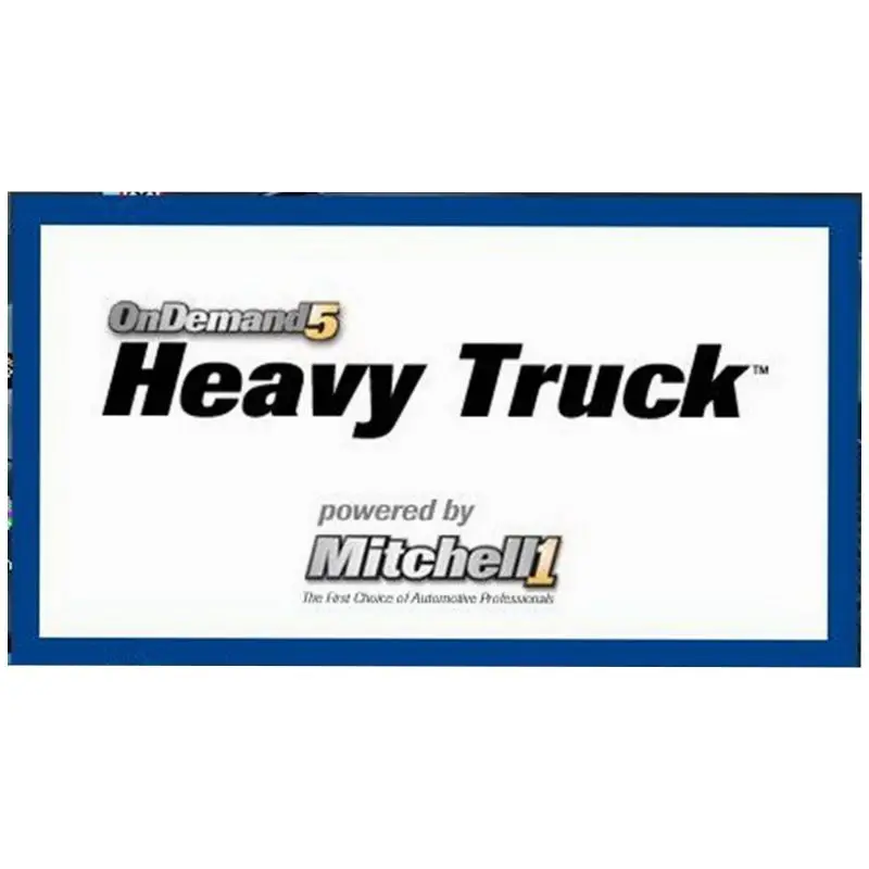 2023 M-itchell Heavy Truck Diagnostic Software 2005 Auto Diagnosis Data Diagnostic Truck On-demand5 Repair Information Scan Tool