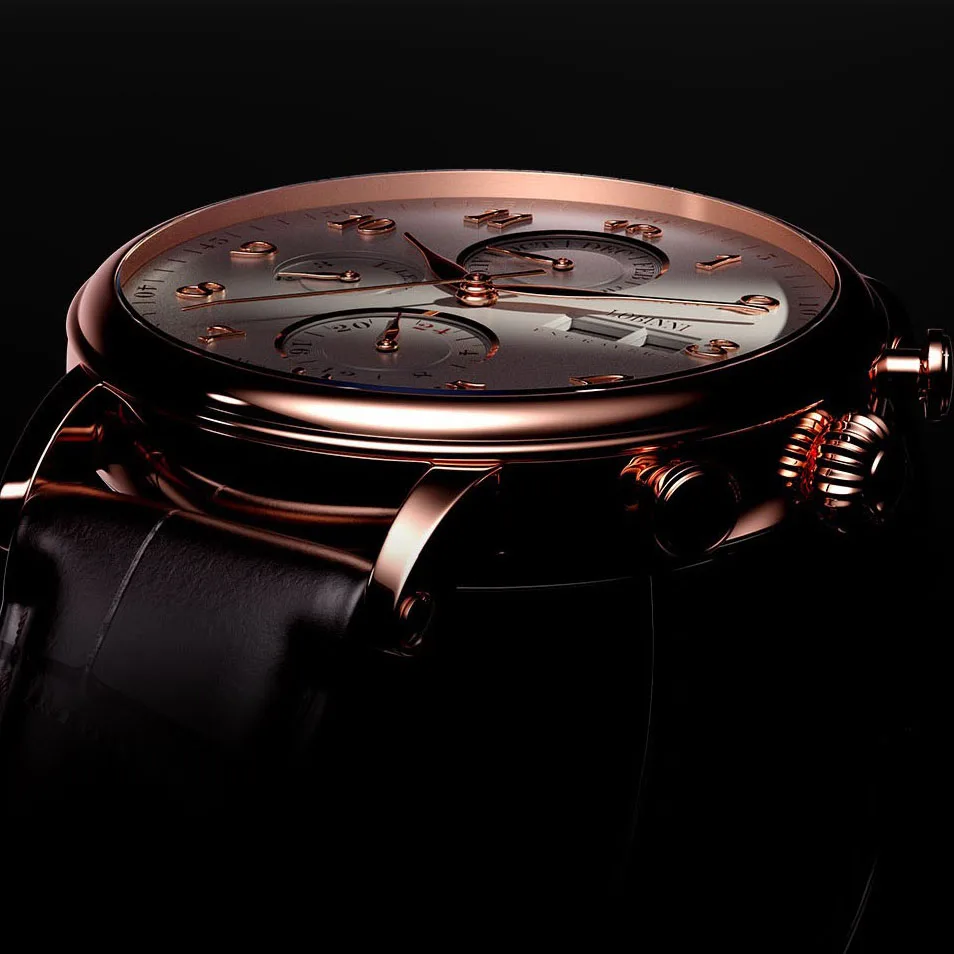 LOBINNI Mesh Steel Band Mens Automatic Mechanical Watch Sapphire Glass Waterproof Watches  Date Week Multi Function Wristwatch