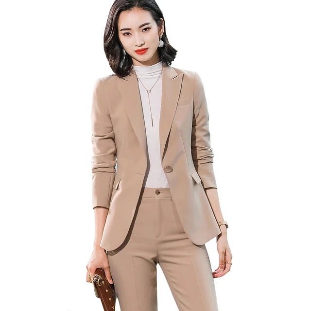 Beige color ladies suits best sale