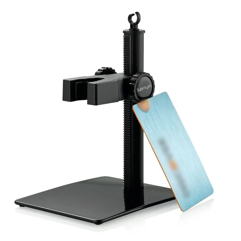 Supereyes Z001 Microscope Stand  Portable Adjustable Rotating Up and Down Metal Stand for Digital Microscope