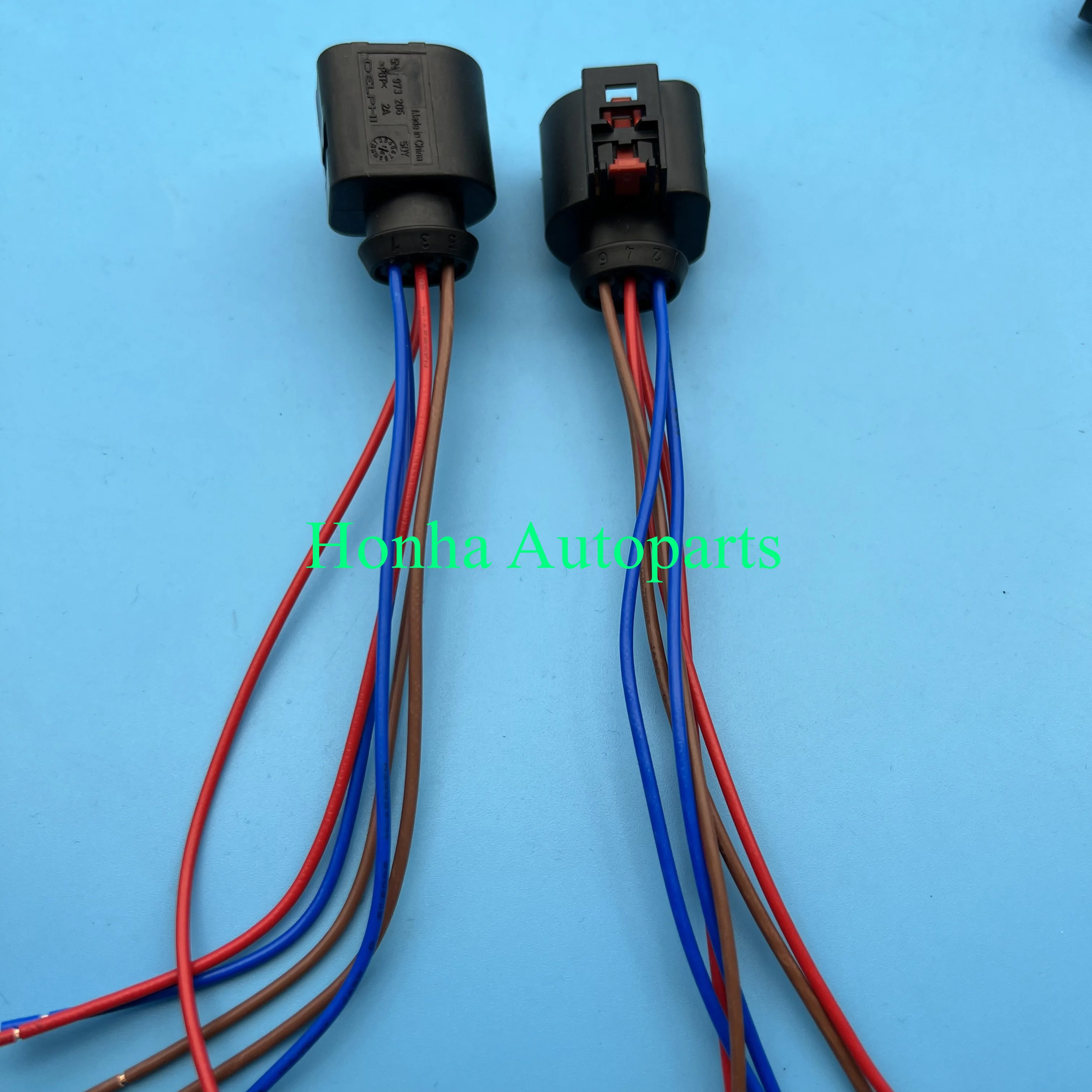 Free shipping 1/2 /5/10/20/30/50 pcs 6pin 5N1 973 206 5N1973206 Door Connector Throttle Valve Connector wire harness