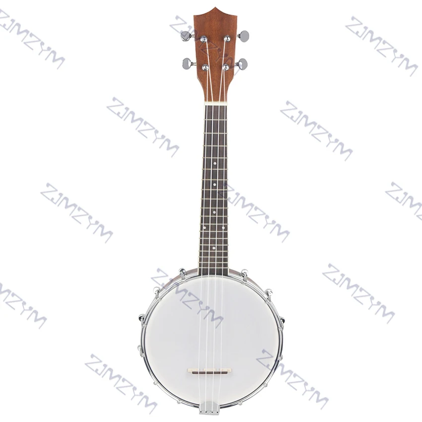 4-String Banjo Traditional Ukulele Banjouke Musical Stringed Instruments Concert Banjo Uke Ukulele Maple Neck Sapele Back BJ-1X