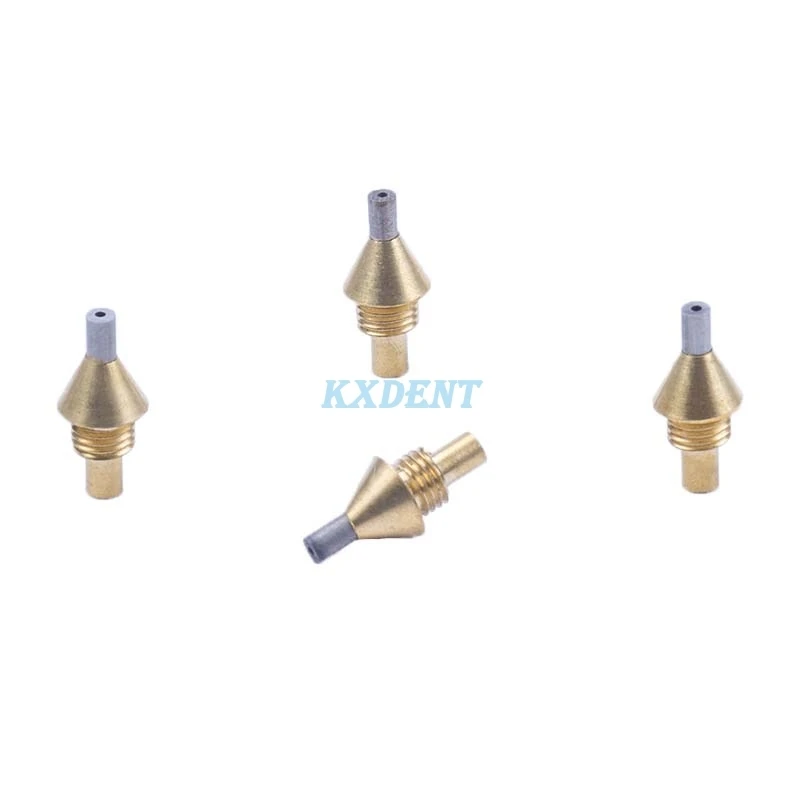 4pcs Dental Lab Sandblasting Machine Blaster Pen Tip Nozzle Brass Dental instruments Steel Tip Nozzle Dentistry Lab Supplies