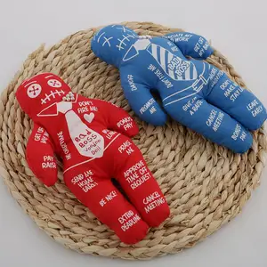 سيئة بوس الفودو دمية الإجهاد تخفيف المخفض دمية أفضل هدية الجدة للوردي البوليستر تبادل دمية عطلة الهدايا أفضل 8 دمى فودو مبيعا - رقم 8