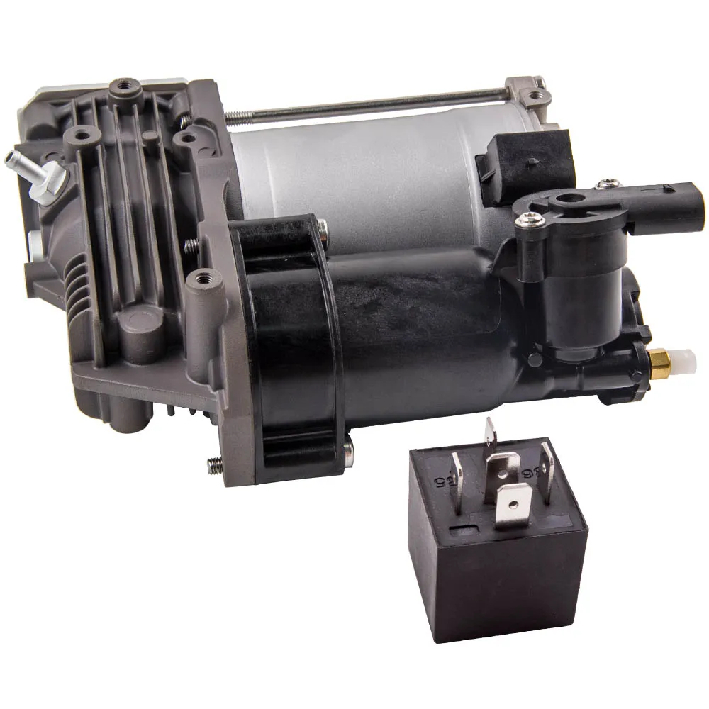 Rear Air Suspension Compressor Pump with Valve Block for X5 X6 E70 E71 E7 37226775479 37206799419 Shock Absorber Parts