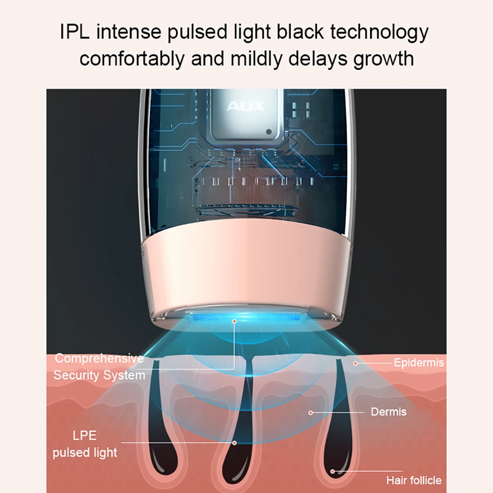 990000 LCD Display Flash Photoepilator Painless IPL Hair Removal Epilator For Women Electric Laser Epilator Depilador A Laser