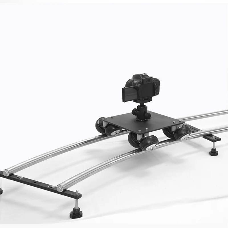 Motorized Control Mini Round Slider Electric Circular Rail Dolly Shooting Photography For Video Camera  Handycam