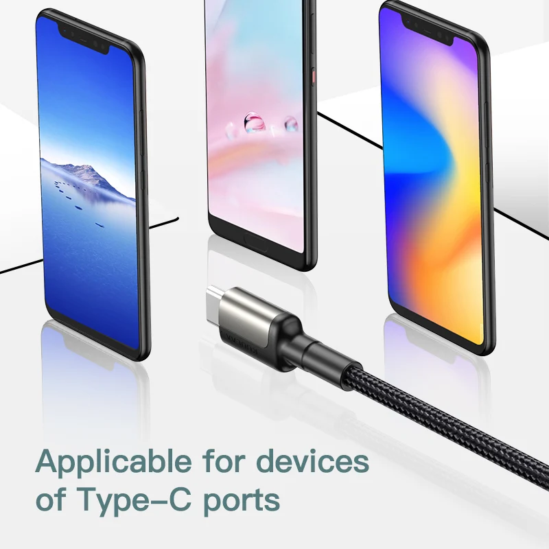 KUULAA 5A USB Type C Cable for Huawei Mate 20 Pro P20 Lite Supercharge USB C Fast Charging Cable Type-C Cable for Huawei P30 Pro