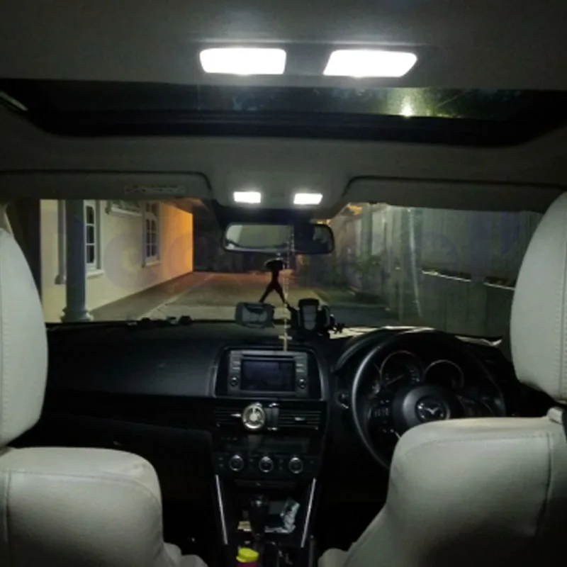 Canbus Car LED Interior Overhead Map Dome Light Kits for Mazda 3 BK BL BM BN 6 GG GH GJ GL CX3 CX5 CX7 CX9 MX-5 Miata Lamps