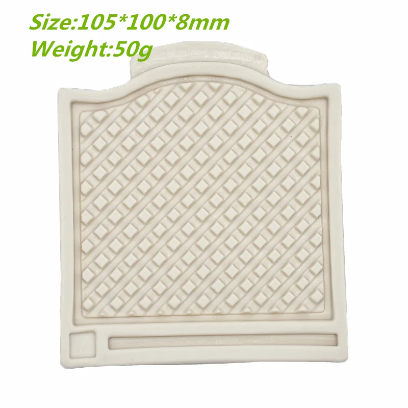 Diamond Grid Silicone Mold Chocolate Dessert Lace Decoration Supplies DIY Cake Pastry Fondant Moulds Resin Kitchen Baking Tool
