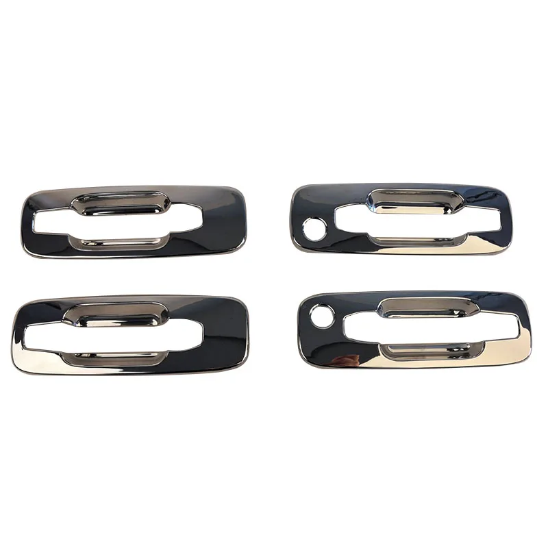 Car Exterior Door Plating Door Handle Decorative Sticker For Nissan X-TRAIL T30 2001 2002 2003 2004 2005 2006