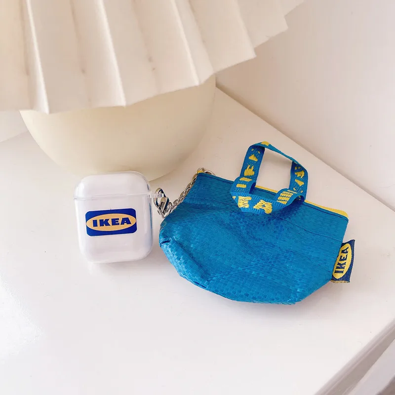 2021 귀여운 투명 마그네틱 무선 이어폰 케이스, 에어팟 3, 에어팟 1 2 프로용 보호 헤드셋 가방, 가방 포함