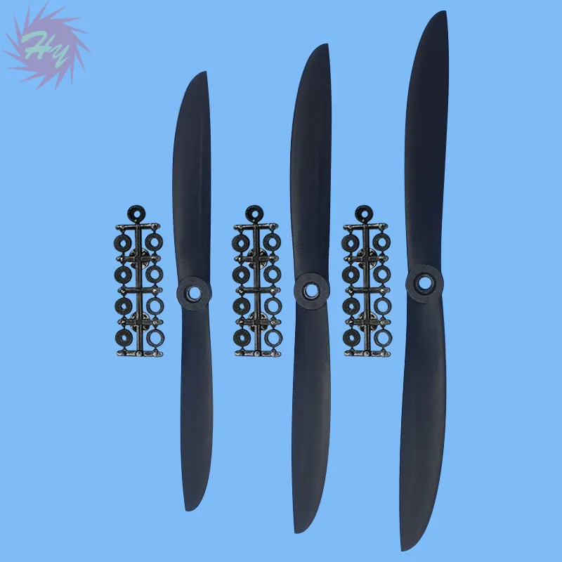 1 Pc Vervang E-Propellers (Elektrische Motoren) zwart 9X5 10X5 11X7 Voors Voor Rc Vliegtuig Onderdelen