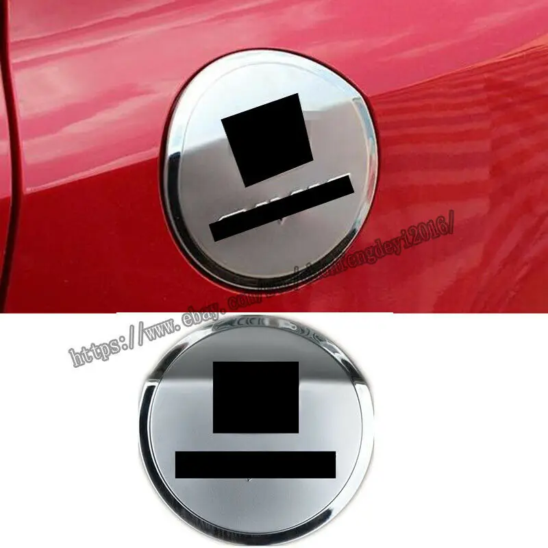 For Honda Civic 2012-2015 stainless steel Gas Cap Fuel Tank Cover trim 1pcs