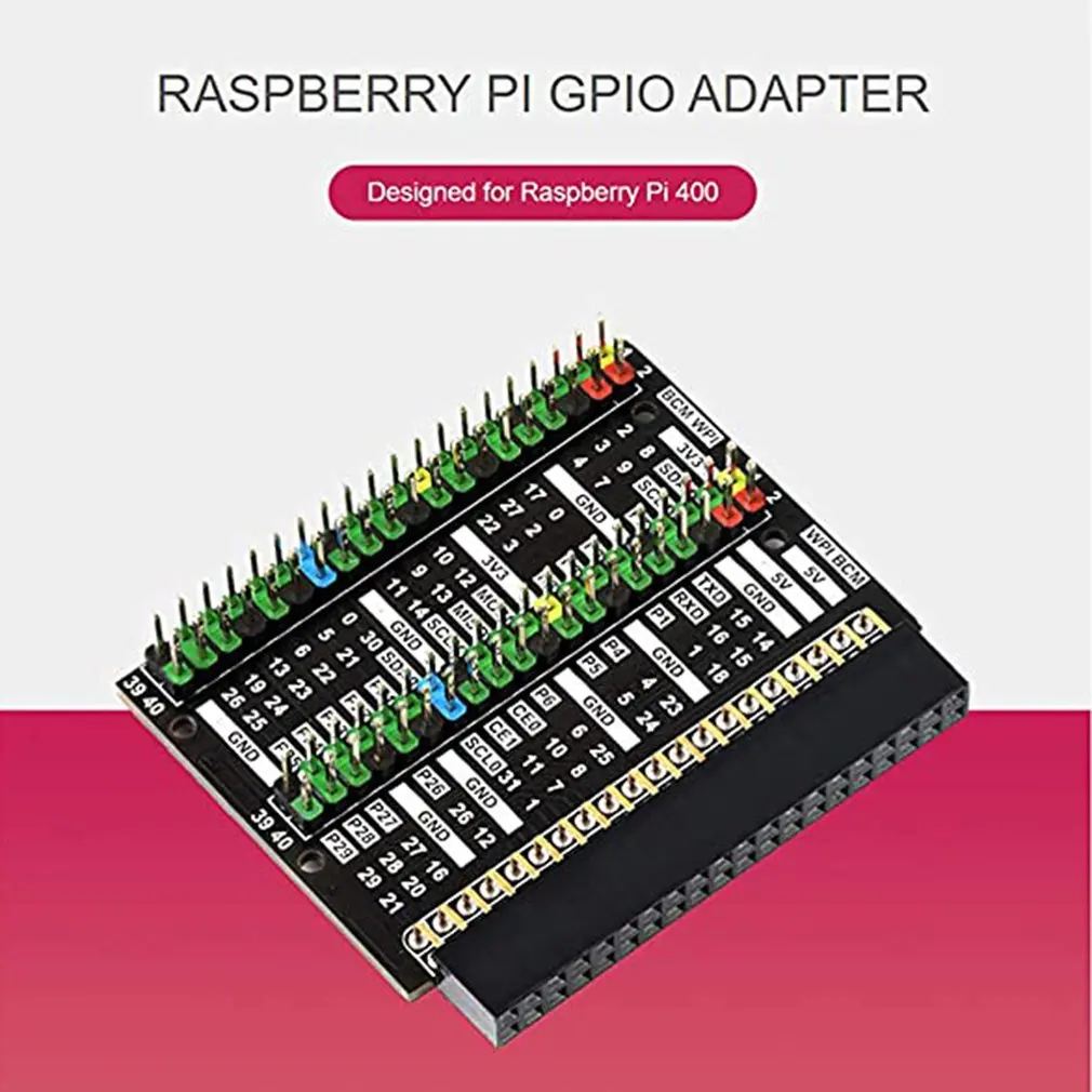 Header Expansion 400 Interface GPIO Expansion Board Adapter Module Double Row Designed For Coolwell Waveshare Raspberry Pi 400