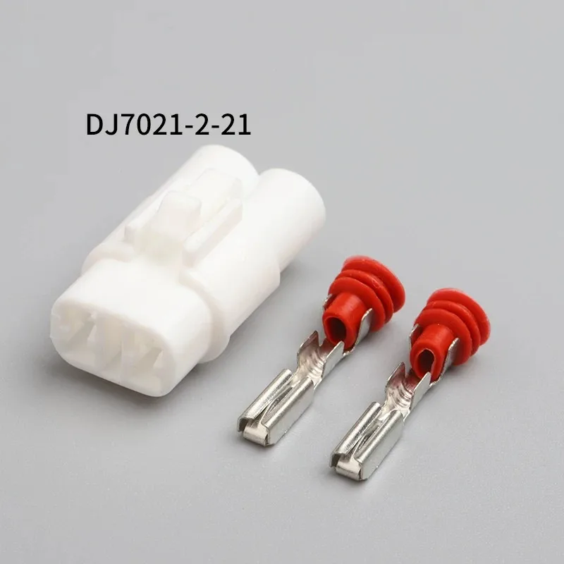 

6180-2181 400sets 2Pin 2mm female Auto Motorcycle Electronic Wiring Connector for AUdi,VW,BMW, Honda,Toyota,Ford DJ7021-2-21