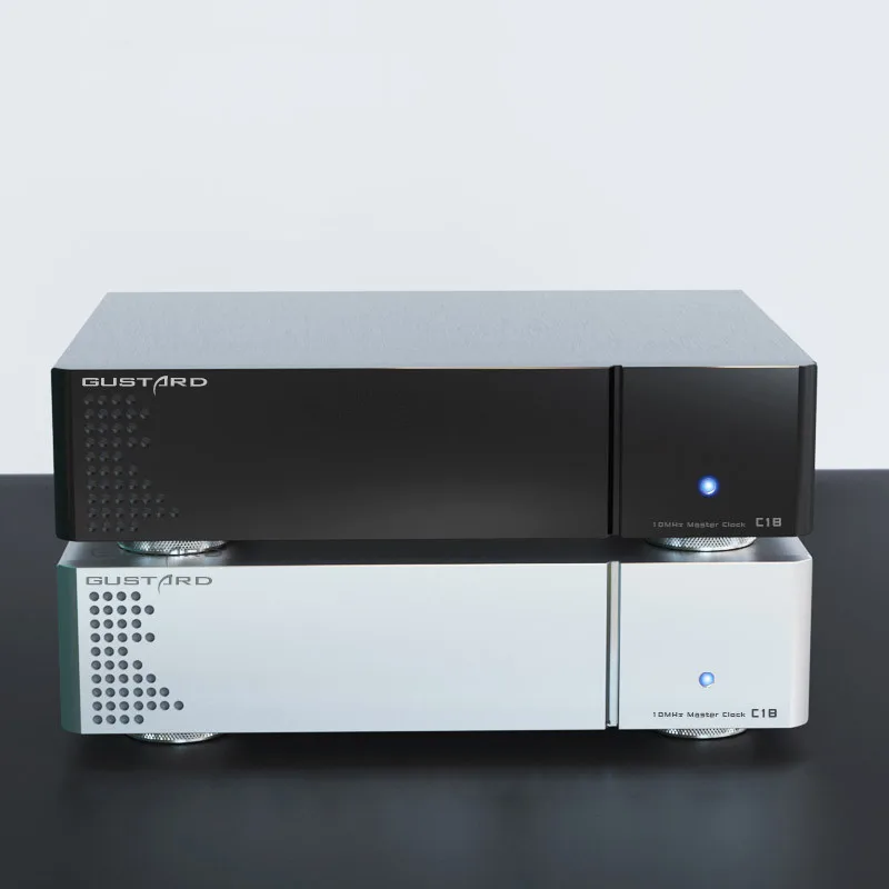 R-073 GUSTARD C18 Uhr 10M Uhr Audio Uhr Konstante Temperatur Kristall OCXO AC115V/230v 50/60Hz