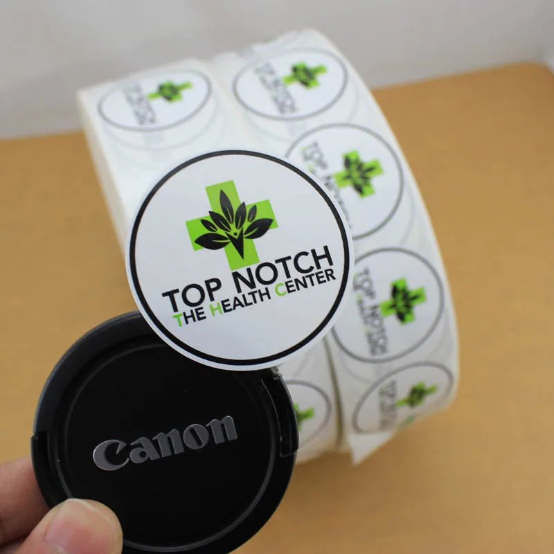 Custom Printing Cheap Waterproof Synthetic Paper Self Adhesive Packaging Bottle Roll Label Printing