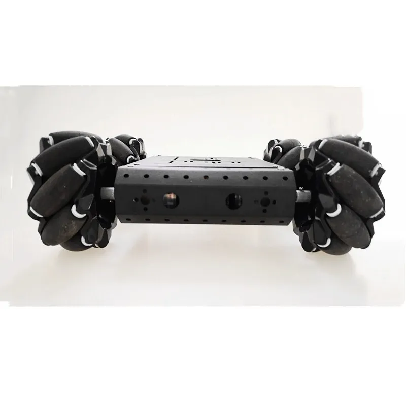 96 ミリメートルメカナムホイール車のシャーシキット 4WD RC 金属ロボットモデルシャーシアルミ合金 ROS ロボット DIY キット AGV シャーシドリフト
