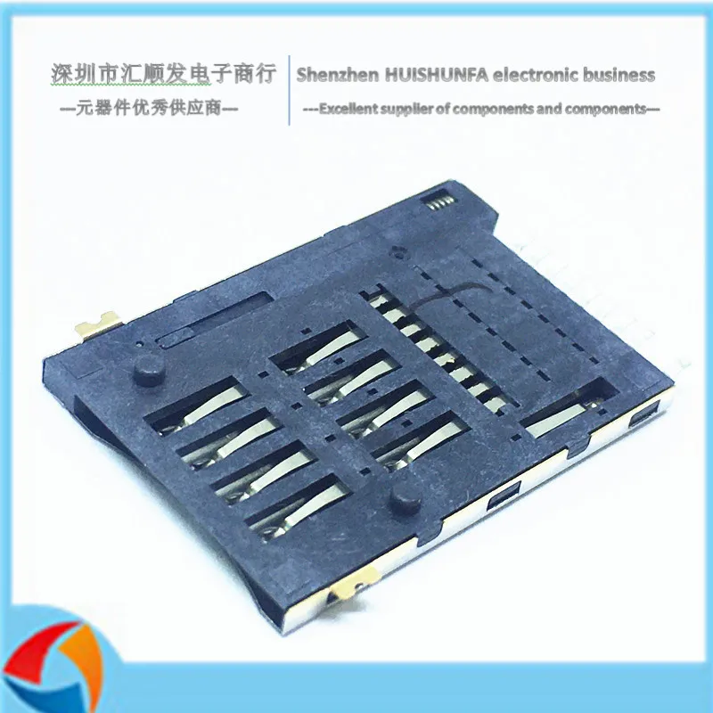 Две SIM карты 8 + 1 держатель для карт с автоматической загрузкой Колонка 9P держатель для карт планшет сим-карты с автоматической загрузкой держатель для карт мобильный телефон держатель