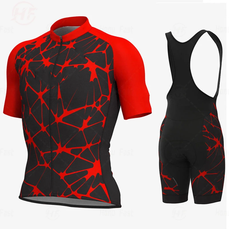 Camouflage Cycling Jersey Sets for Men, Bicycle Clothing, MTB Mountain Bike, Summer Ropa Maillot, Ciclismo, Bib Shorts Suits