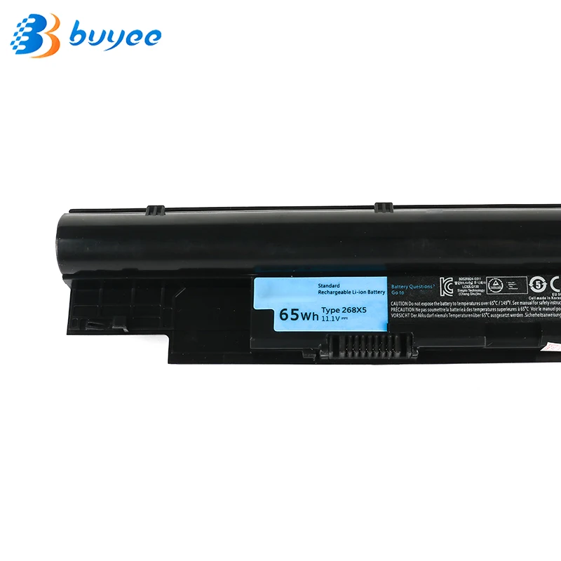 Imagem -04 - Original Nova Bateria para Dell Vostro V131r V131d para Inspiron 13z N311z 14z N411z H2xw1 Série H7xw1 Caderno 65wh 11.1v 268x5