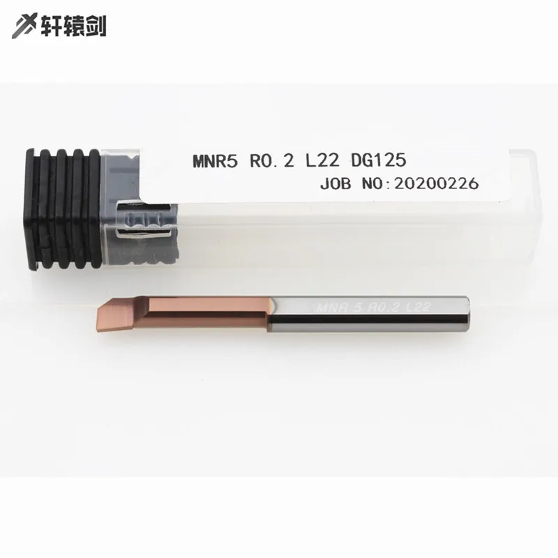 MNR3 R0.15 L 10 MNR4 R0.15 L15 MNR5 R0.2 L20 MNR6 R0.2 L20 Carbide Khe Cắm Dao Phay Địa Chấn Nhàm Chán Dụng Cụ CNC