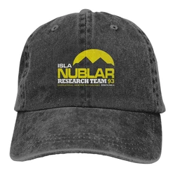 ISLA NUBLAR 연구 시설 야구 모자 남성 모자 색상 여성 여름 Snapback jurassic park Caps