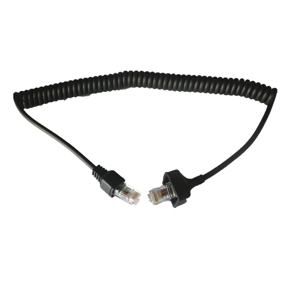 Cable de micrófono de 8 pines Para Kenwood, Radio bidireccional, TK-7100, TK-7302, TK-8302, TK7360, TK-8360, walkie-talkie, nuevo, 2 uds.