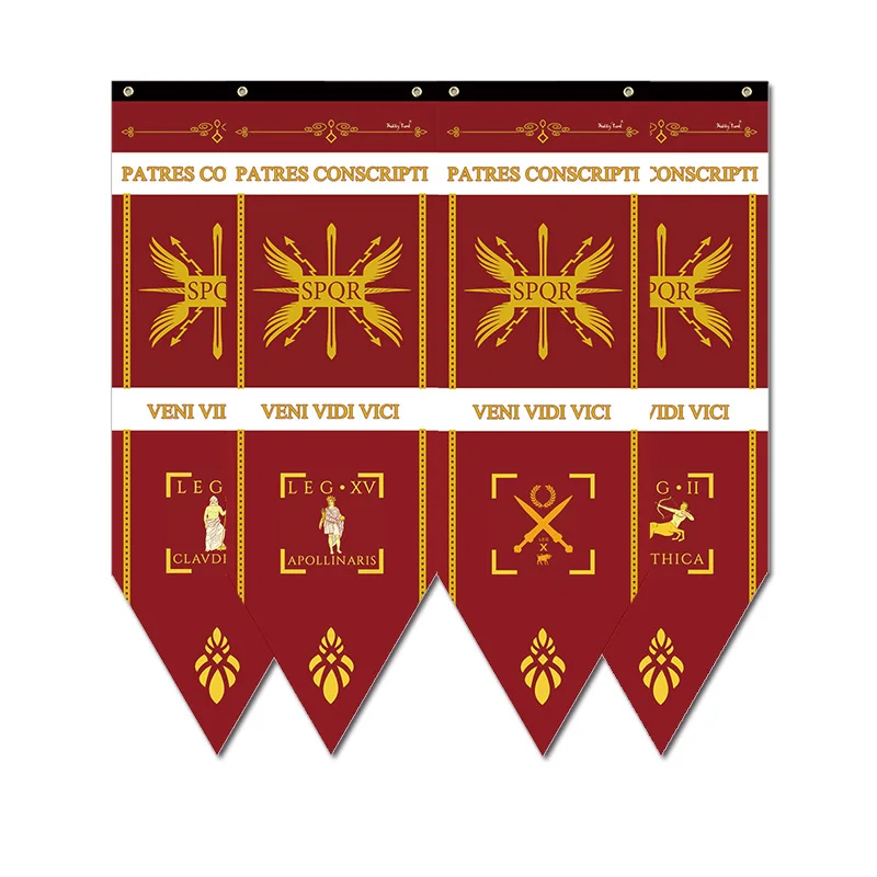 Roman legionary room decor flag Caesar Rome empire SPQR Legions war banner home decor  yard & garden decoration flags S2