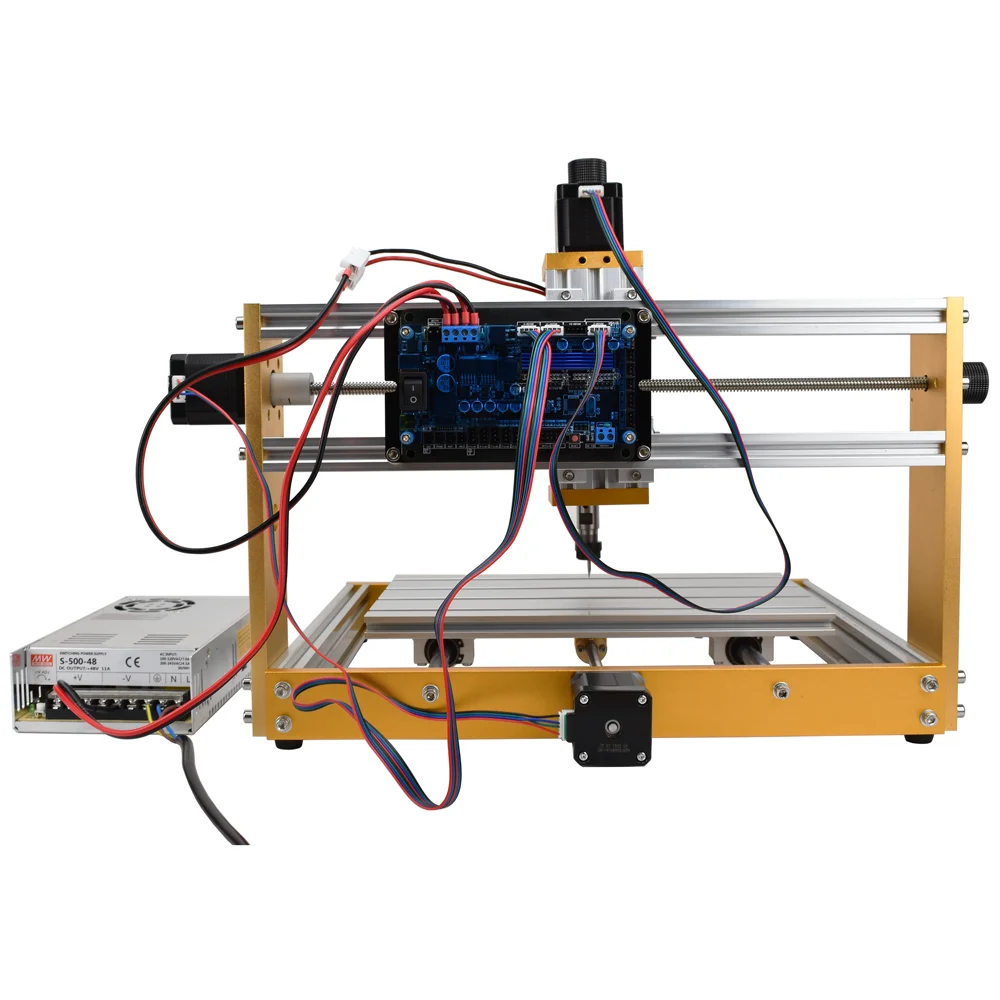 Grbl1.1 controlador cnc3018 3 eixos driver board suporte offline xyz 500w/300w eixo para cnc roteador máquina de gravura a laser